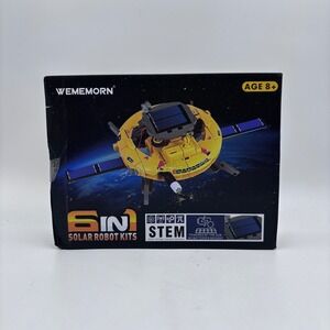 Wememorn 6in1 Solar Robot Kits STEM Educational Toy‎ Age 8+